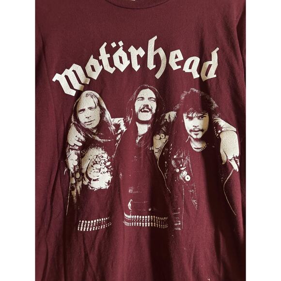 Vintage Motorhead Shirt Mens Large Band Tee Three Layer Andson Apparel 90s - Picture 2 of 4